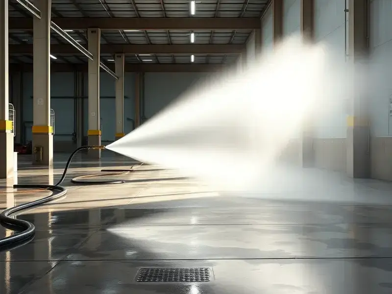 Pressure washing service